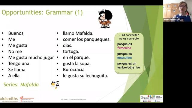 Sunday 12.00-12.45: Why you should use film in the KS3 and KS4 languages classroom - Judith Rifeser смотреть онлайн