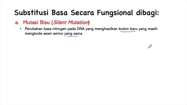 KUPAS TUNTAS MUTASI GEN BIOLOGI KELAS 12 смотреть онлайн