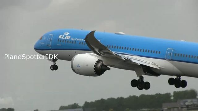 Dreamliners | 787-8 - 9 | Takeoffs Schiphol Airport | 17-06-17 смотреть онлайн