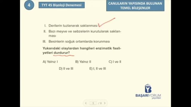 TYT-AYT Biyoloji Soru Bankası • Sayfa-35