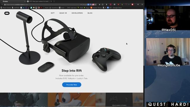 Quest Hard UK! - VR Roundup! (Vive, Oculus, PS4-VR, Xbox-VR?) смотреть онлайн