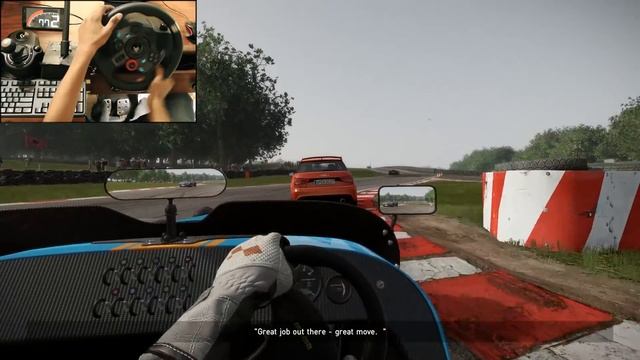 Caterham Seven 620R Oulton Park Trackday - Project Cars 2 (logitech g29) gameplay смотреть онлайн