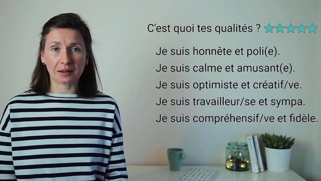 How to Describe your Personality in French | French Adjectives and Patterns смотреть онлайн