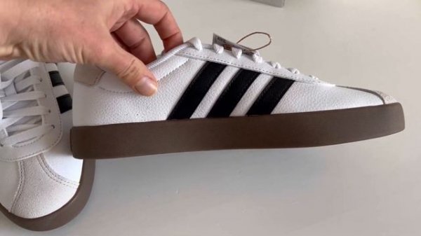 Review for Adidas Women’s VL Court 3.0 Sneaker in White/Black/Grey