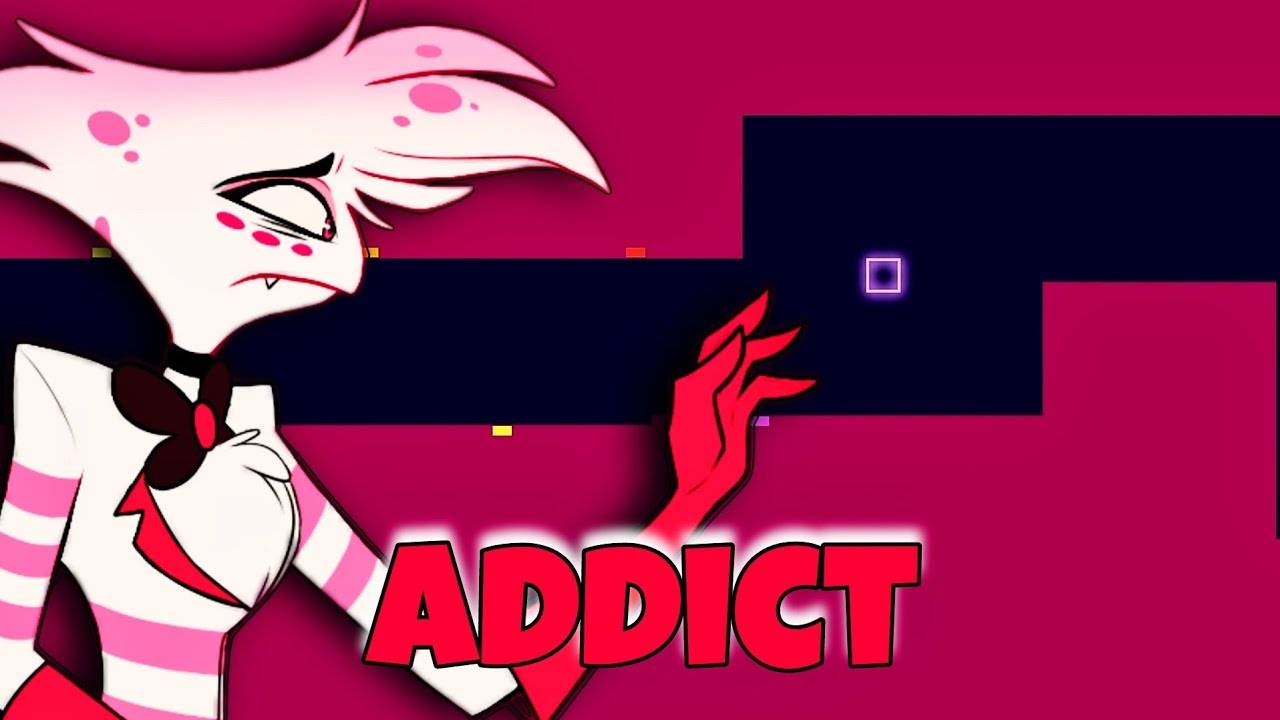 7. Addict | Hazbin Hotel | Bouncing Square | Музыкальный квадрат смотреть онлайн