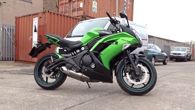 Kawasaki ER-6F EX 650 EDS смотреть онлайн