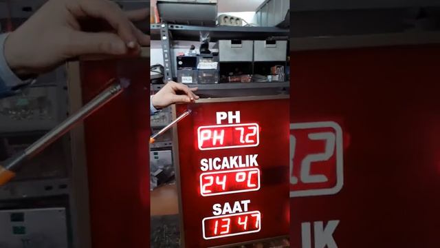 Dijital Kumandalı Havuz Sıcaklık PH Klor Gösterge Tabelası смотреть онлайн