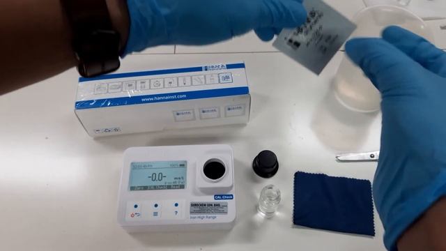 How to test iron in water sample with HI97721 смотреть онлайн