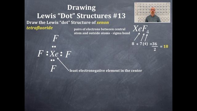 Bonding 25: Drawing Lewis "Dot" Structures #13 Xenon tetrafluoride смотреть онлайн