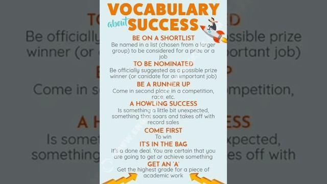 VOCABULARY about SUCCESS смотреть онлайн