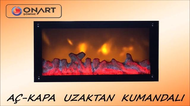 Elektrikli Şömine Plazma Alev Efekti Odunlu 80 смотреть онлайн