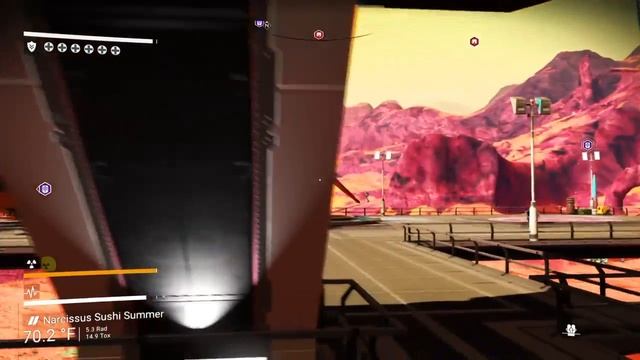 No Man's Sky S Class Ship Spinning смотреть онлайн