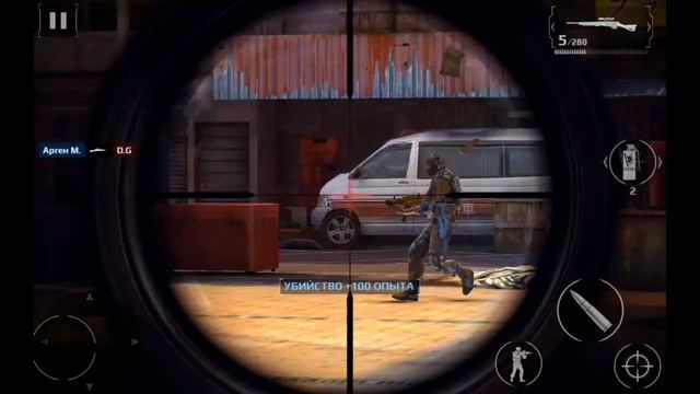 Modern Combat 5: Blackout - "BSW 77" SNIPER смотреть онлайн