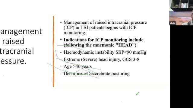 Management Of Traumatic Brain Injury