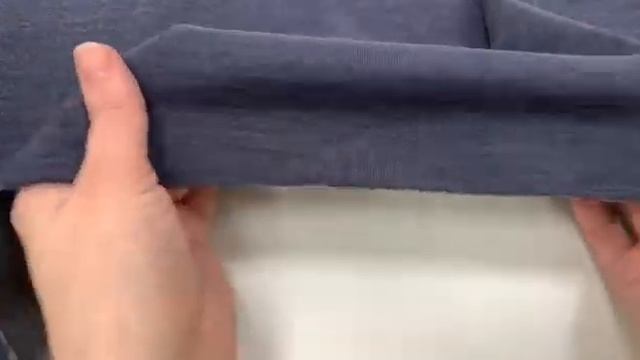 ДЖЕРСИ С КАШЕМИРОМ ДВУСТОРОННИЙ СИНИ-СЕРЫЙ МЕЛАНЖ арт. 19122340 смотреть онлайн