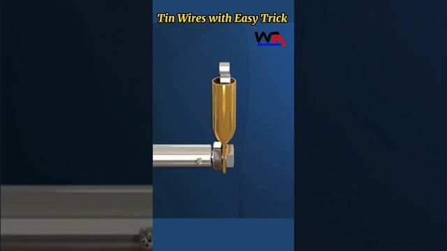 Tin Wires with Easy Trick #soldering #solderingiron #tool смотреть онлайн