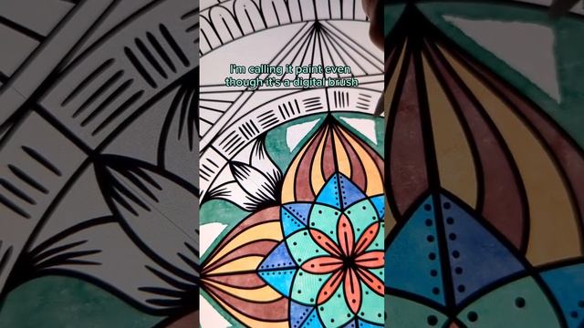 Why does this make me so happy? Procreate symmetry tool bliss! смотреть онлайн