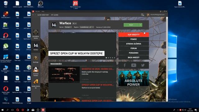 Warface - Steam users, how to login to non steam account? (without downloading game from my.com) смотреть онлайн