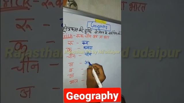 क्षैत्रफल की दृष्टि से विश्व के देश смотреть онлайн