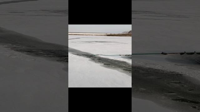 Ульяновский пруд (Кемеровская область). 14.11.2024 проверка толщины льда смотреть онлайн