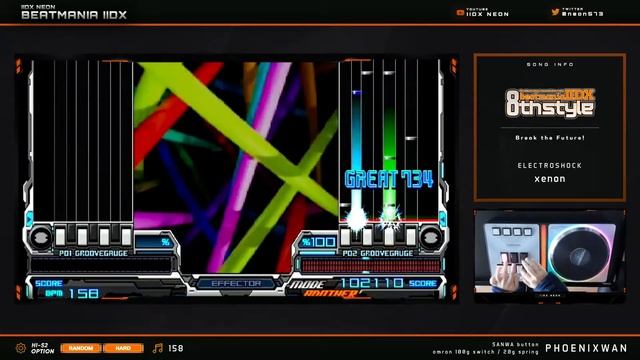 [IIDX 8th style] xenon смотреть онлайн