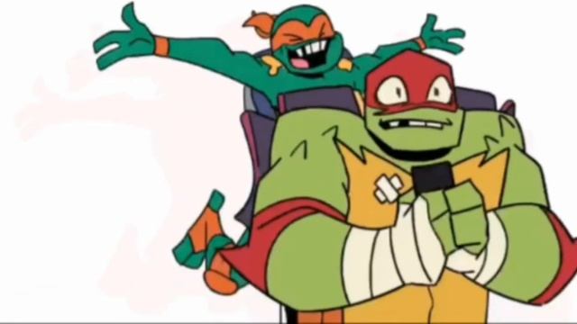 Rottmnt~animation~Mikey And RAPH.