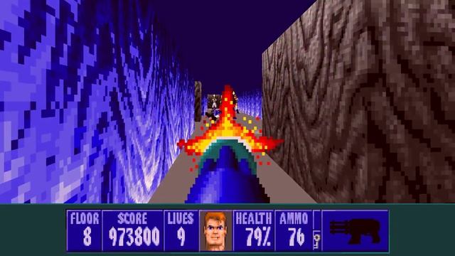 Wolfenstein 3D Spear of Destiny: Return to Danger - 08 Randy's Labyrinth - All Secrets смотреть онлайн