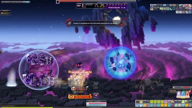 Maplestory GMS, Hard Damien Bowmaster solo NEO Update смотреть онлайн