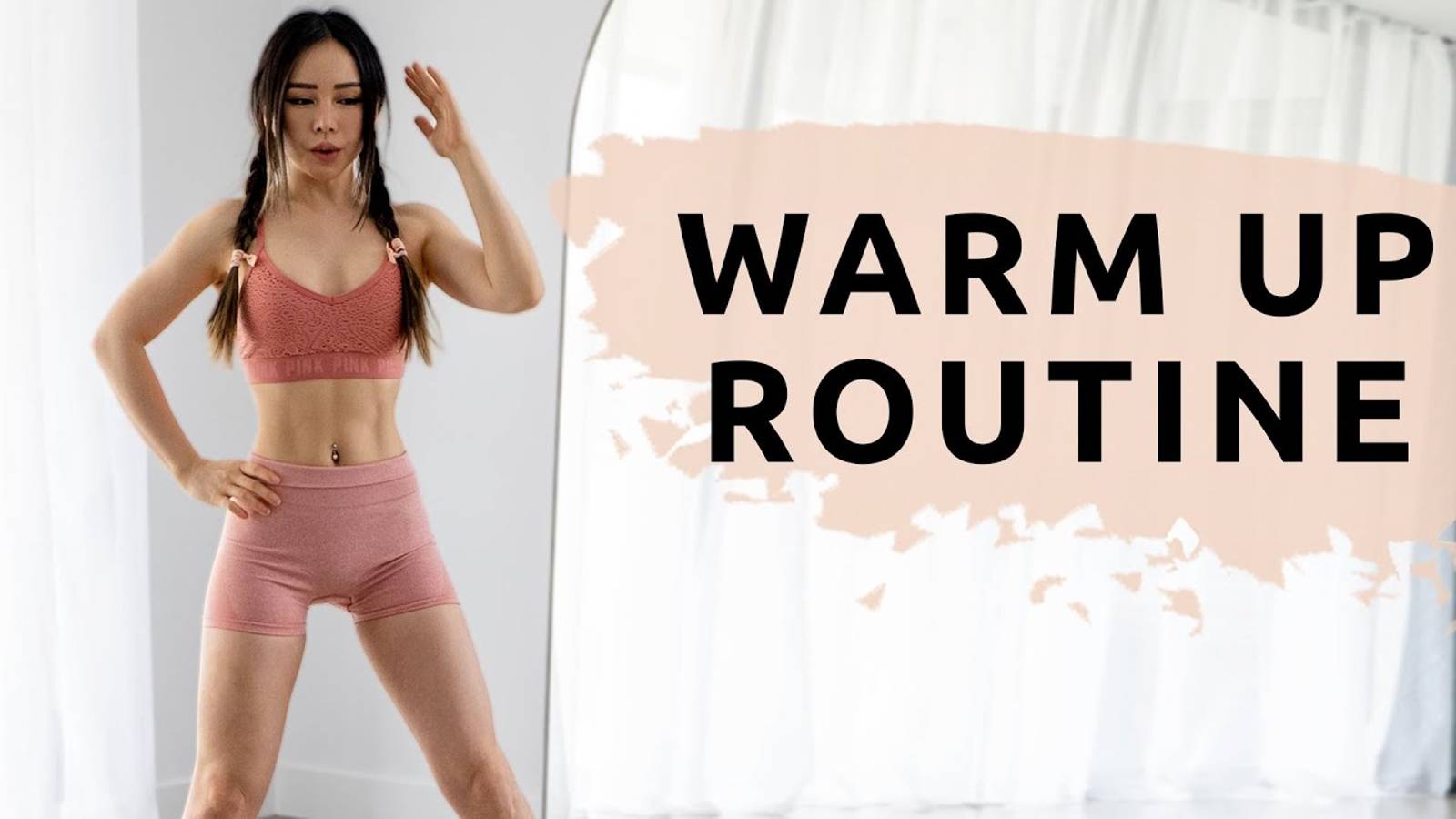 Chloe Ting - Быстрая разминка перед тренировкой / Quick Warm Up Routine before your Workout смотреть онлайн