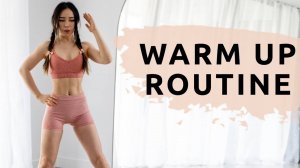 Chloe Ting - Быстрая разминка перед тренировкой / Quick Warm Up Routine before your Workout