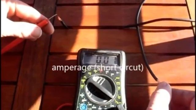 sunpower собранная панель 32 элемента, тест по напряжению и току. смотреть онлайн