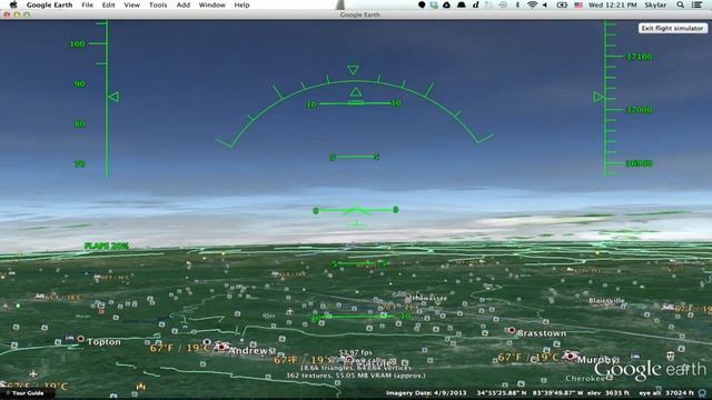 Google Earth: How To Do Flight Simulator : Google & Internet Browsers