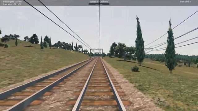 The Nature Reserve Train Line | Cities Skylines | First Person View смотреть онлайн