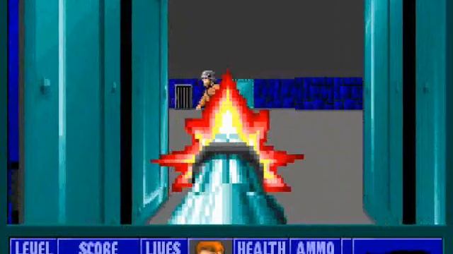 Wolfenstein 3D: Hitler Secret Departament - E3M5 - All Secrets смотреть онлайн