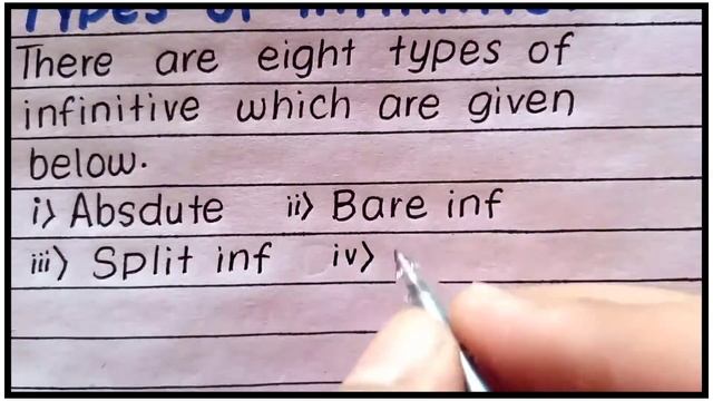 Infinitive with full explanation (Definition, Types, Examples) | What is infinitive ? смотреть онлайн