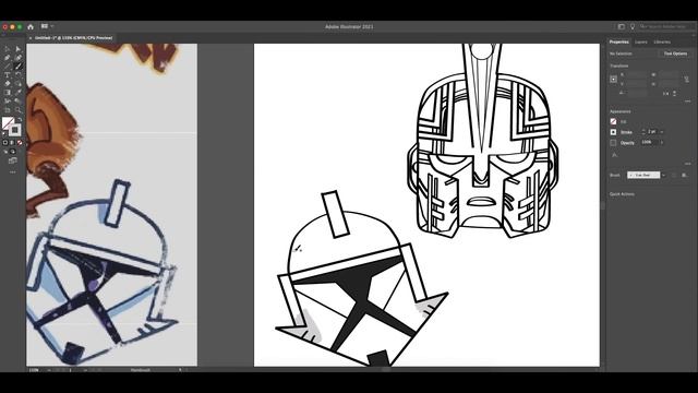 Sym-Bionic Titan head nose art | The Clone Wars X Sym-Bionic Titan speed art смотреть онлайн