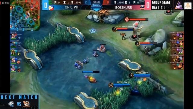 BOSSKURR VS ONIC PH - GAME 1 (10 JUNE 2020) DAY 3 | MYTEL INTERNATIONAL CHAMPIONSHIP| MOBILE LEGEND смотреть онлайн