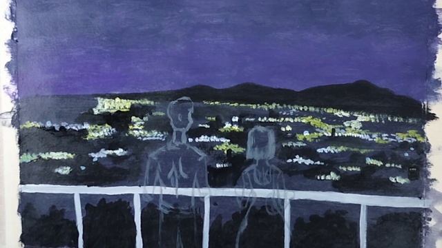 Acrylic Painting••• Title: City of Stars ••• By: Ynah PH смотреть онлайн