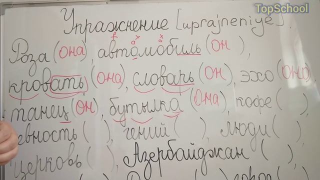 Rus dili 21. İsimlərin cinsləri çalışma üzərində izahlı. Rus dili oyrenmek bütün. Aynur Kazımova смотреть онлайн