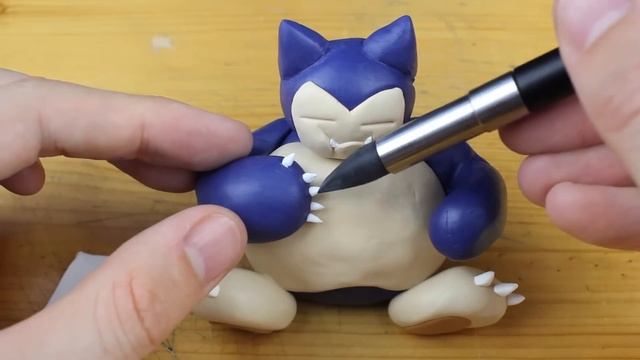 Snorlax (Pokemon) – Polymer Clay Tutorial смотреть онлайн