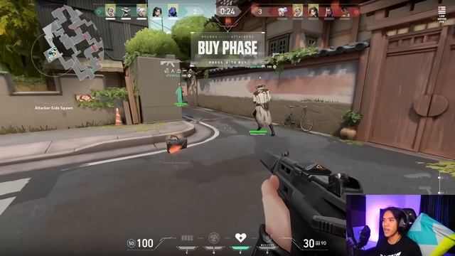 FIRST TIME VALORANT [SHROUD OF PH] смотреть онлайн