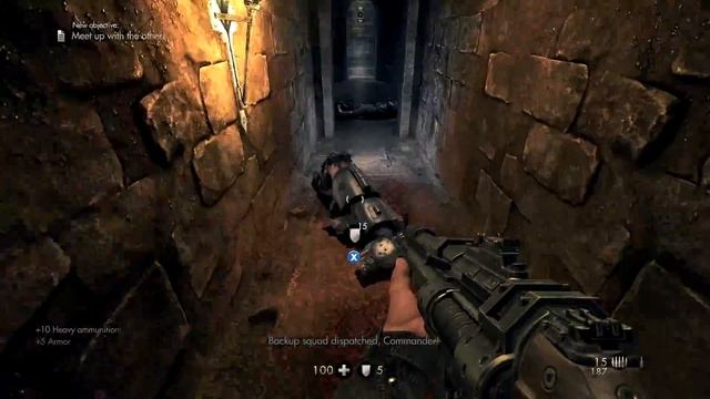 Surprise, You're an Idiot! :: Wolfenstein The New Order - #5 - Down Right Dumb смотреть онлайн