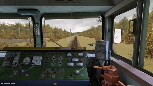 Trainz 🚅 На тепловозе 2ТЭ121 с грузовым поездом смотреть онлайн