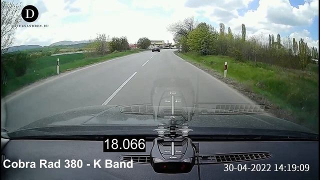 Тестове на детектори на X и K банд. Cobra, Whistler и Escort. 30.04.2022 смотреть онлайн