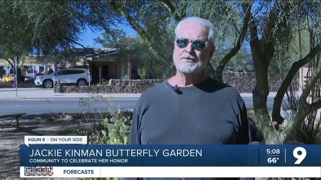 Jackie Kinman Butterfly Garden Celebrates The Community