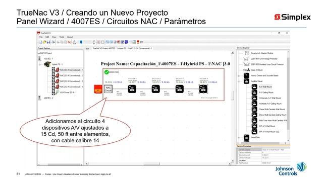 Cálculo de caídas de tensión con True NAC V3 de Simplex смотреть онлайн