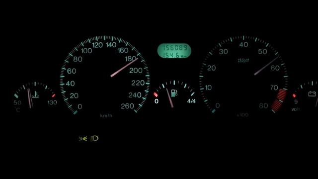 Lancia Kappa 2.0 Vmax Acceleration (0-100, 0-200, 100-Vmax)