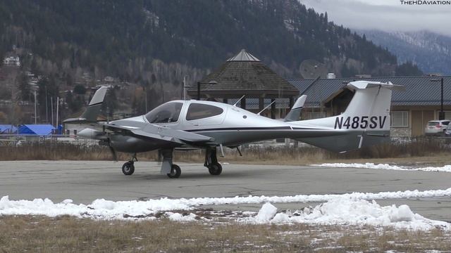 Diamond DA42 Twin Star Takeoff смотреть онлайн