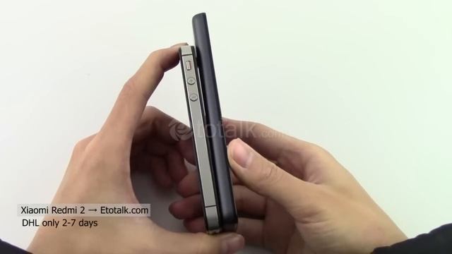 iPhone VS Xiaomi Redmi 2 Appearance comparison смотреть онлайн