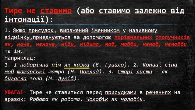 Тире між підметом і присудком смотреть онлайн